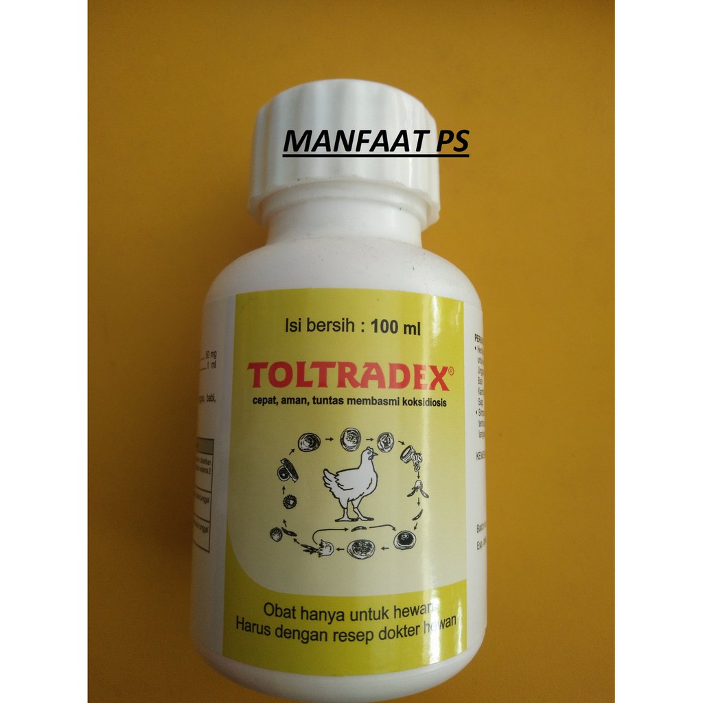 toltradex 100 ml obat koksidiosis pada hewan