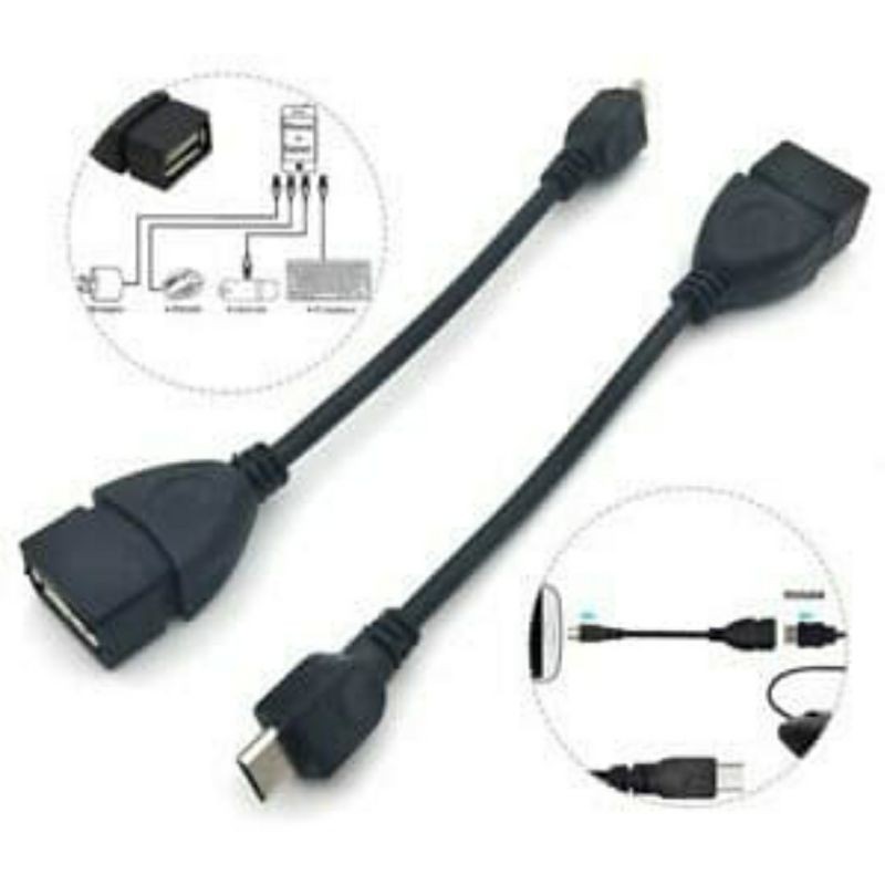 Kabel OTG Micro USB to USB standard for android - USB to Micro OTG