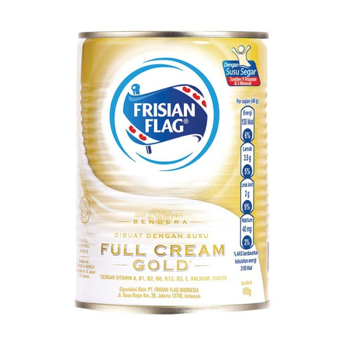 

FRISIAN FLAG SKM FC GOLD 490G