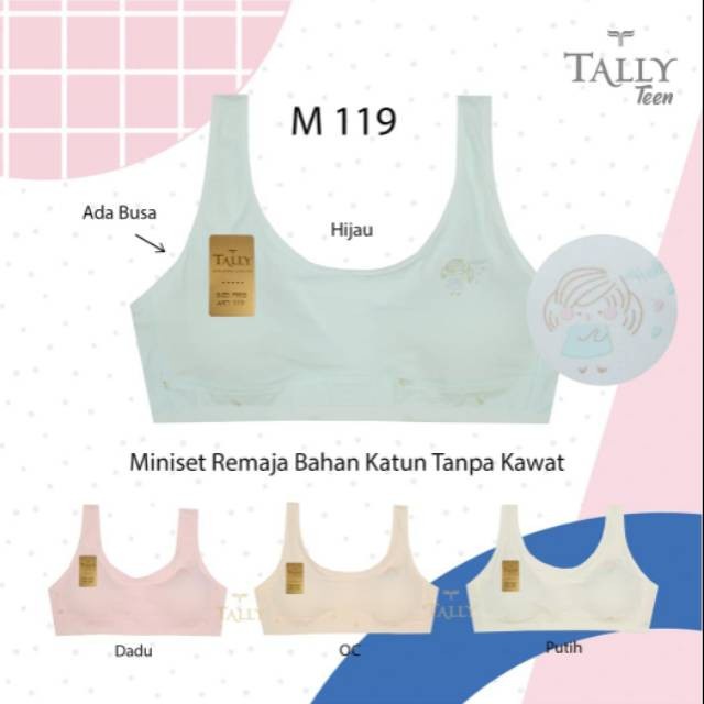 TALLY TEEN 113 - MINISET BRA REMAJA