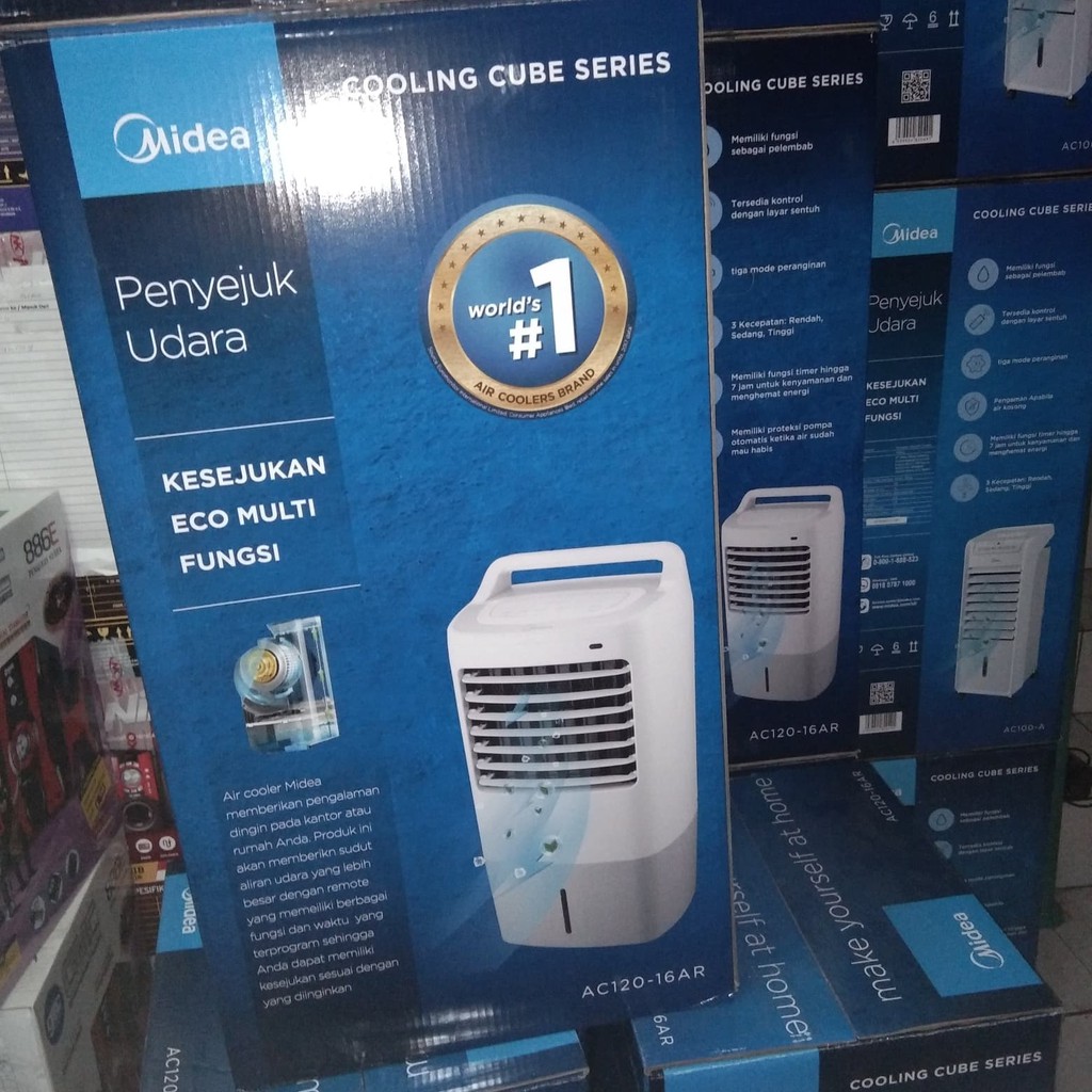 midea cooling cube series ac-120 