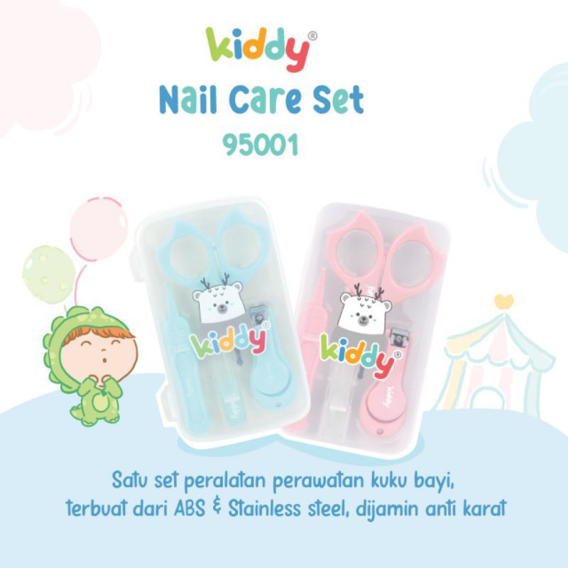 Kiddy Nail Care Set With Comb 95002 / 95001 / kiddy brush and comb set 95003 / Set Sisir Baby SY