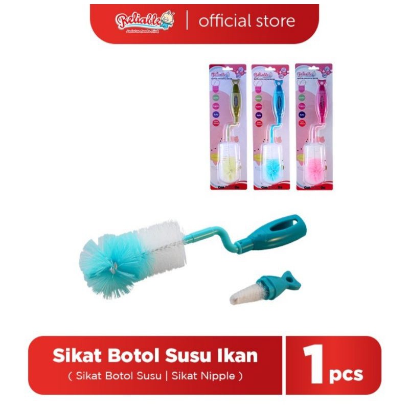 Reliable sikat botol susu ikan bulu halus &amp; sikat aries