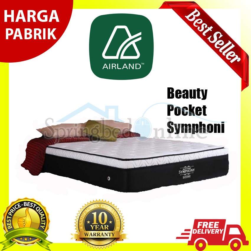 Airland Kasur Beauty Pocket Symphony Uk 160x200