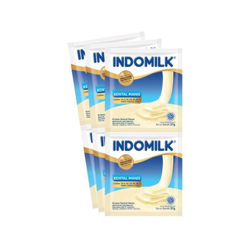 

Indomilk Krimer Kental Manis 6 X 37 Gram