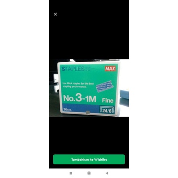 

isi staples max no3