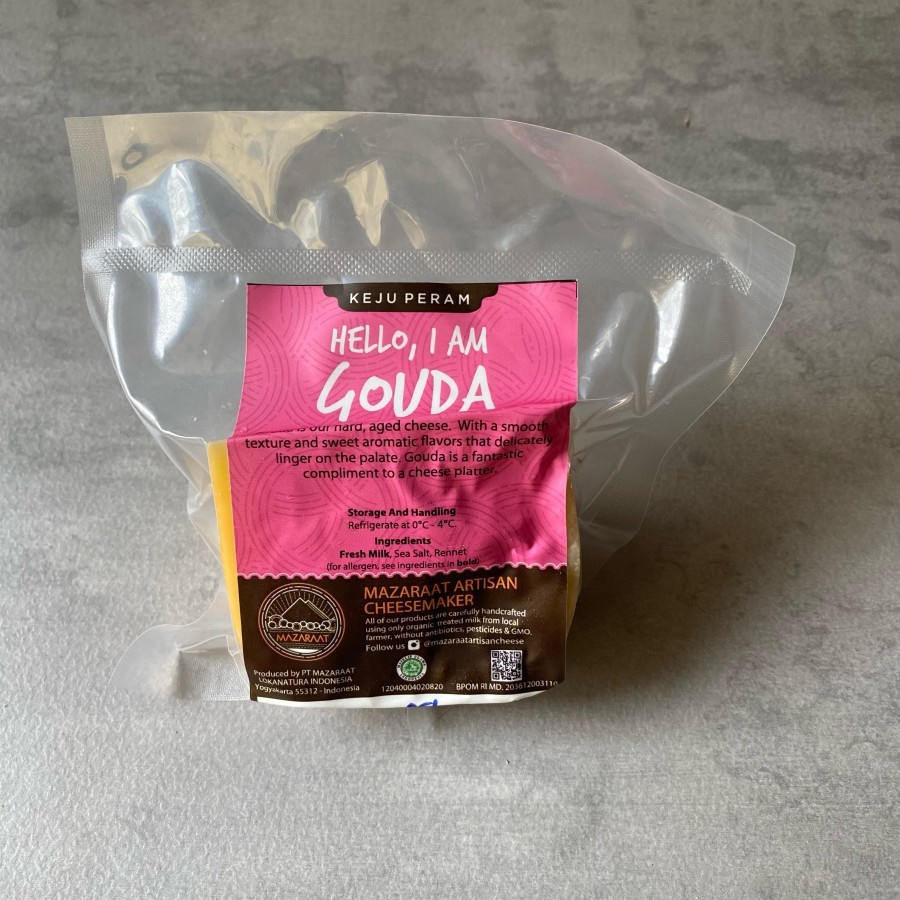 Gouda Grass fed Cheese (Seperti Keju Edam) 200 gr