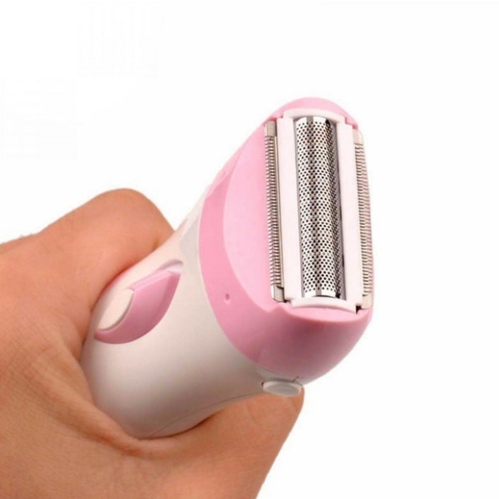 Kemei Rechargable Lady Shaver Hair Remover KM-3018 Alat Cukur Rambut Bulu Ketiak Kaki