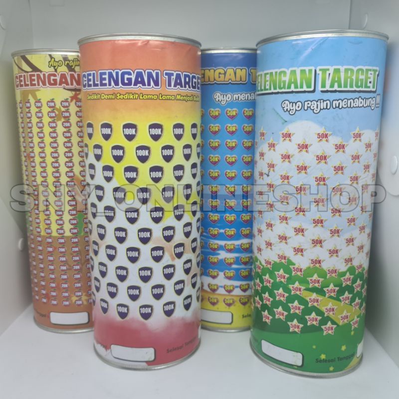 Celengan / Tabungan Target 11 Juta 14 Juta 15 Juta Ukuran Jumbo DCOIN