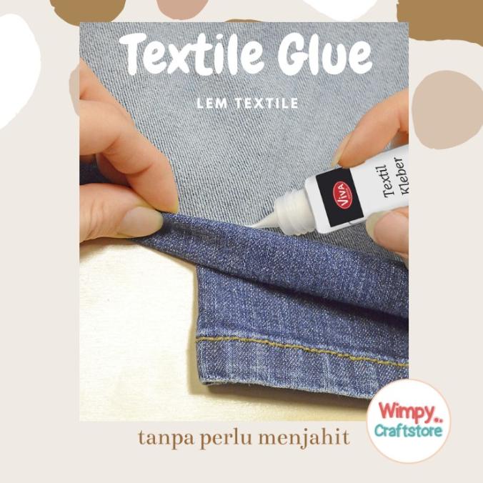 

Viva Textile Glue Lem Kain Lem Textile tanpa Jahit wimp11 Buru Order