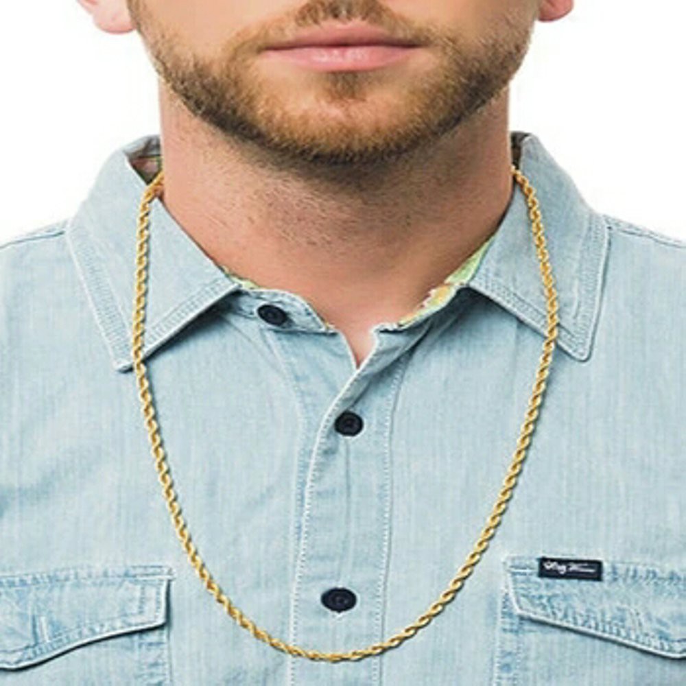 KALUNG EMAS GOLD TAMBANG PRIA MEWAH
