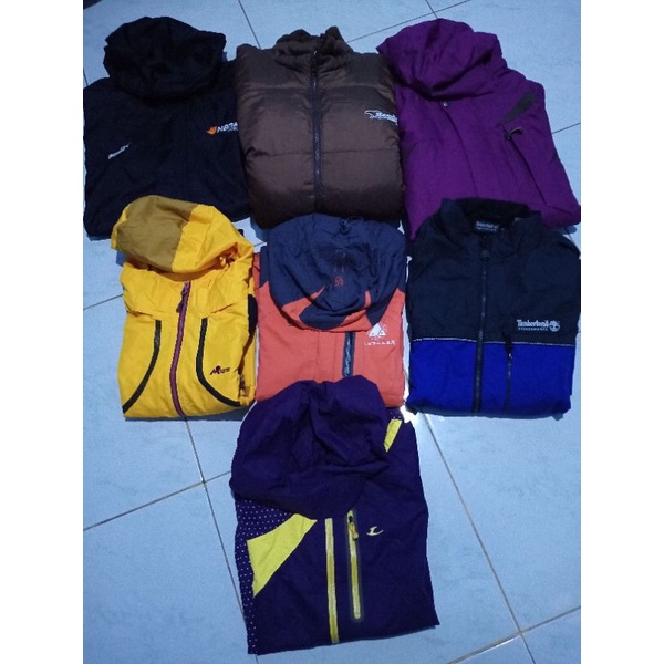 borongan jaket outdoor second
