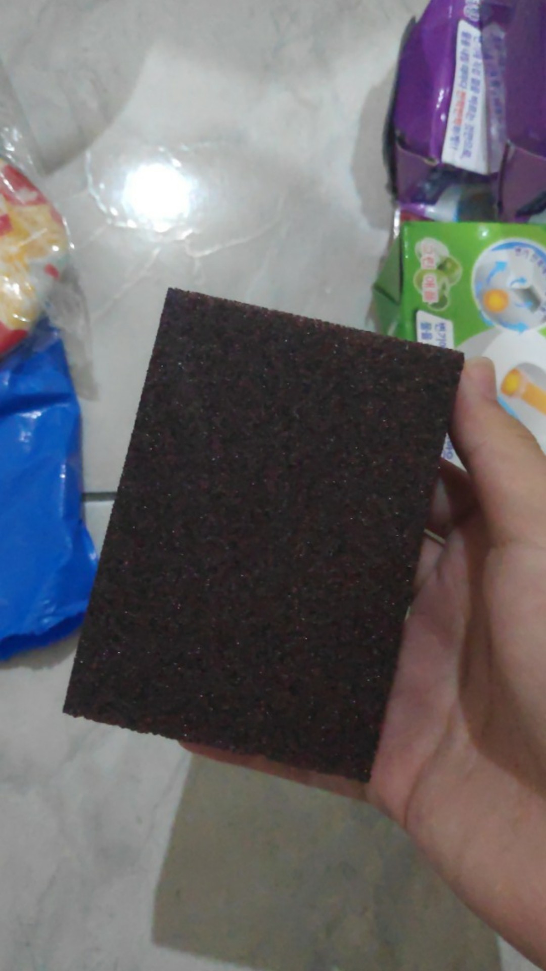 (1kg=70) Spon Pembersih Kerak Karat Panci Pot Wajan Magic Sponge Busa