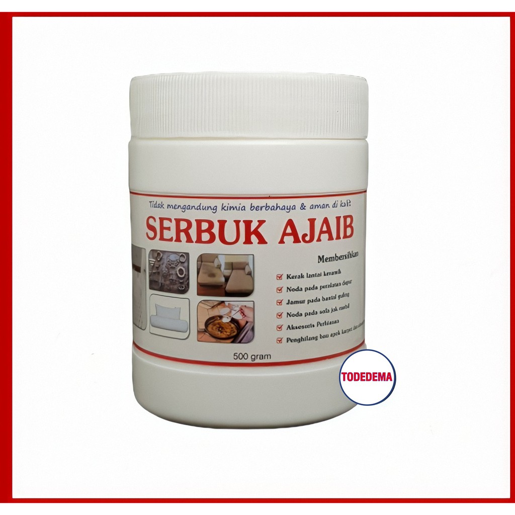 Serbuk Ajaib Pembersih Serbaguna Kerak lantai Keramik Jamur Bantal