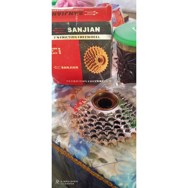 Gir 7 speed diamond Gear Gir Balap Speed Susun Sprocket Sepeda Bike MTB