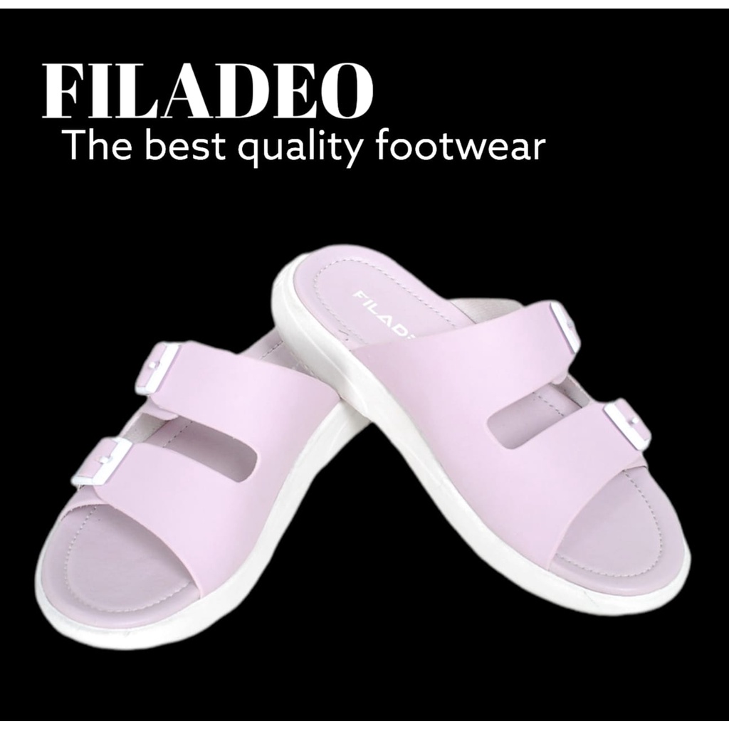 Sandal Gunung Casual Trendy High Quality FILADEO WANITA TERBARU/FRE BOX/FREE STIKER FILADEO ORIGINAL