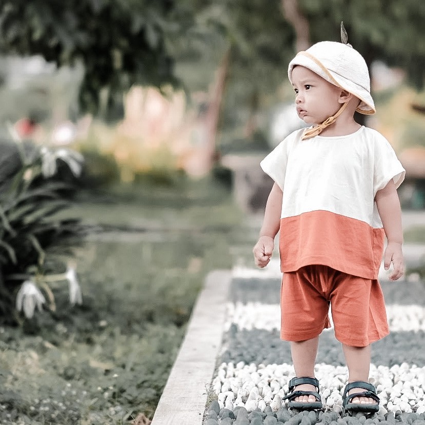 KAYKARA - Naoki Unisex Set - Daily Wear/Setelan Bayi & Anak