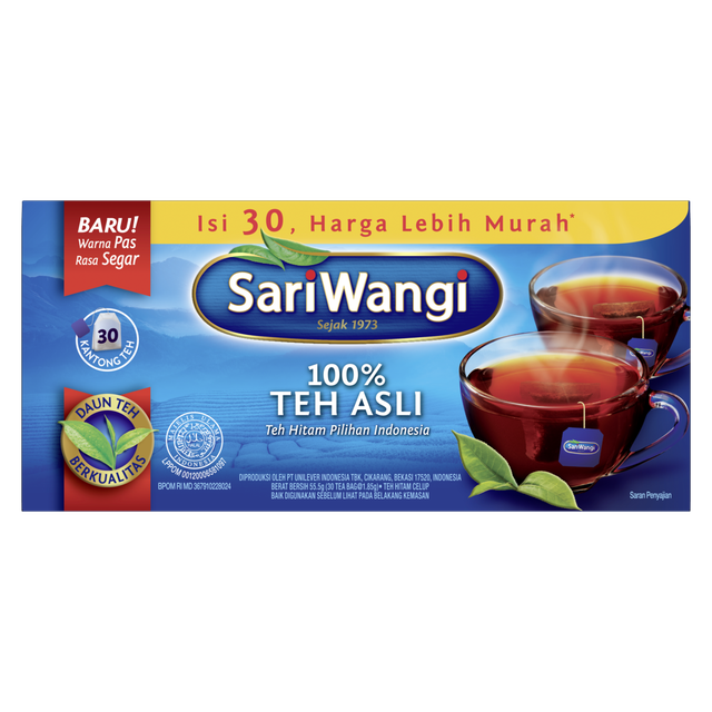 

Sariwangi Teh Asli Celup Isi 30