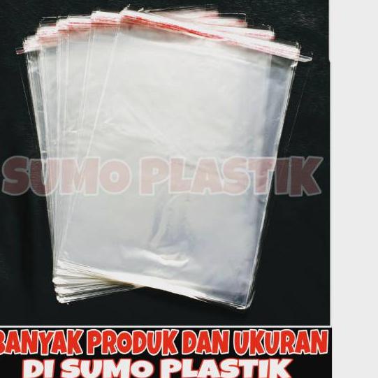 

♤ PLASTIK OPP UK 28x37 TEBAL 07 !! ISI 100 LEMBAR ➱