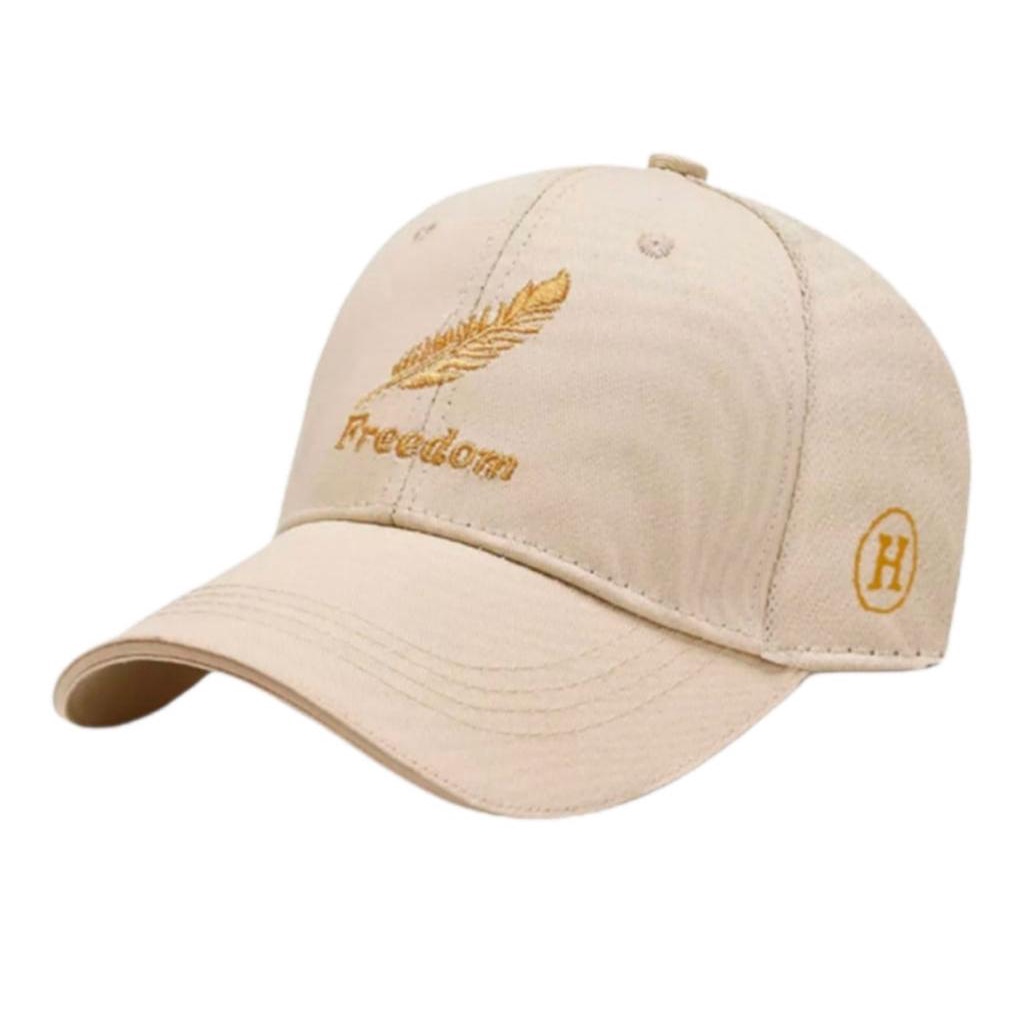 TOPI PRIA WANITA DISTRO FREEDOM BASEBALL CAP IMPORT POLOS BAHAN TEBAL HIGH QUALITY KOREA FASHION TRT