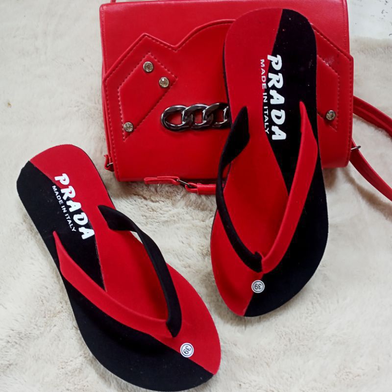 Sandal Jepit Wanita Prada