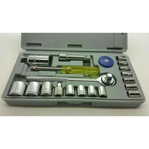 Kunci Shock Serbaguna 21 Pcs/Tolls Kit Wrench Set 21 Pcs