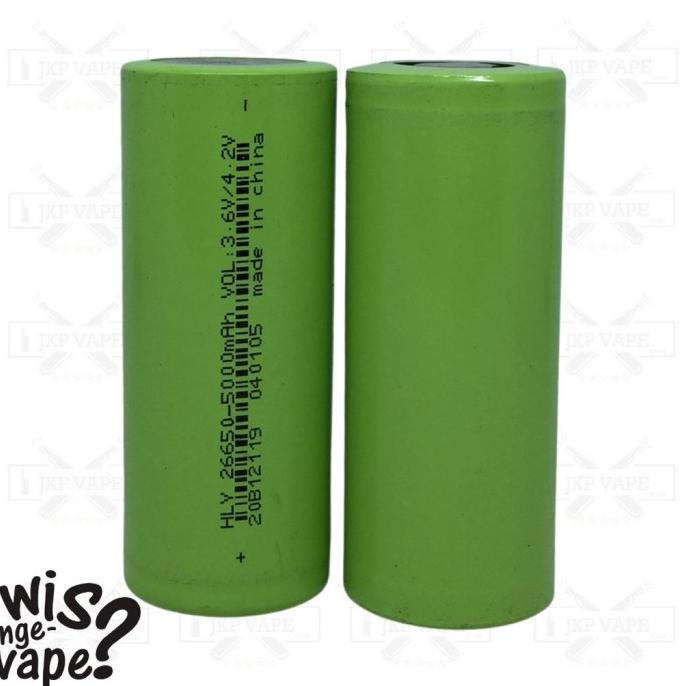 Battery Rocketman Hly 26650 5000Mah - Hijau