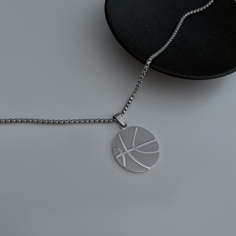 Basketball Pendant Necklace Accessories Hip Hop Chain Fashion Personality Simple