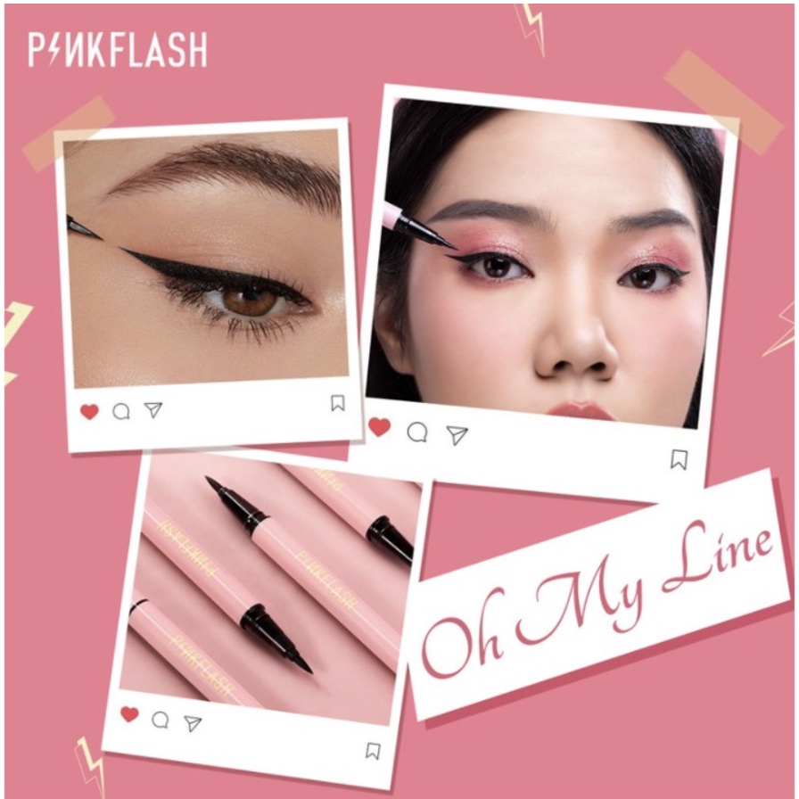 PINKFLASH OhMyLine Eyeliner Pen Anti Air Tahan Lama