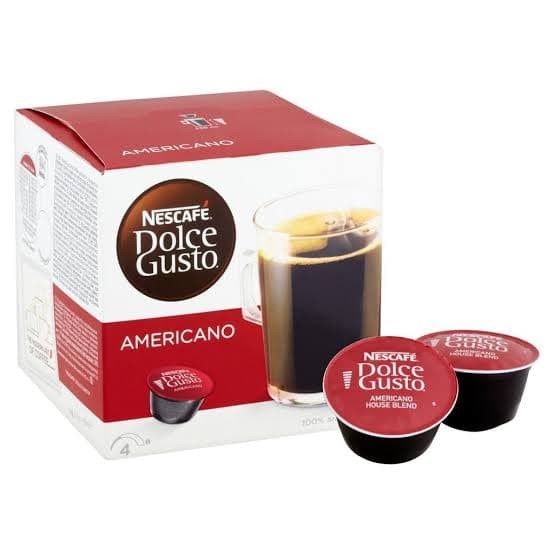 

ISTIMEWA NESCAFE DOLCE GUSTO AMERICANO BOX 16 KAPSUL