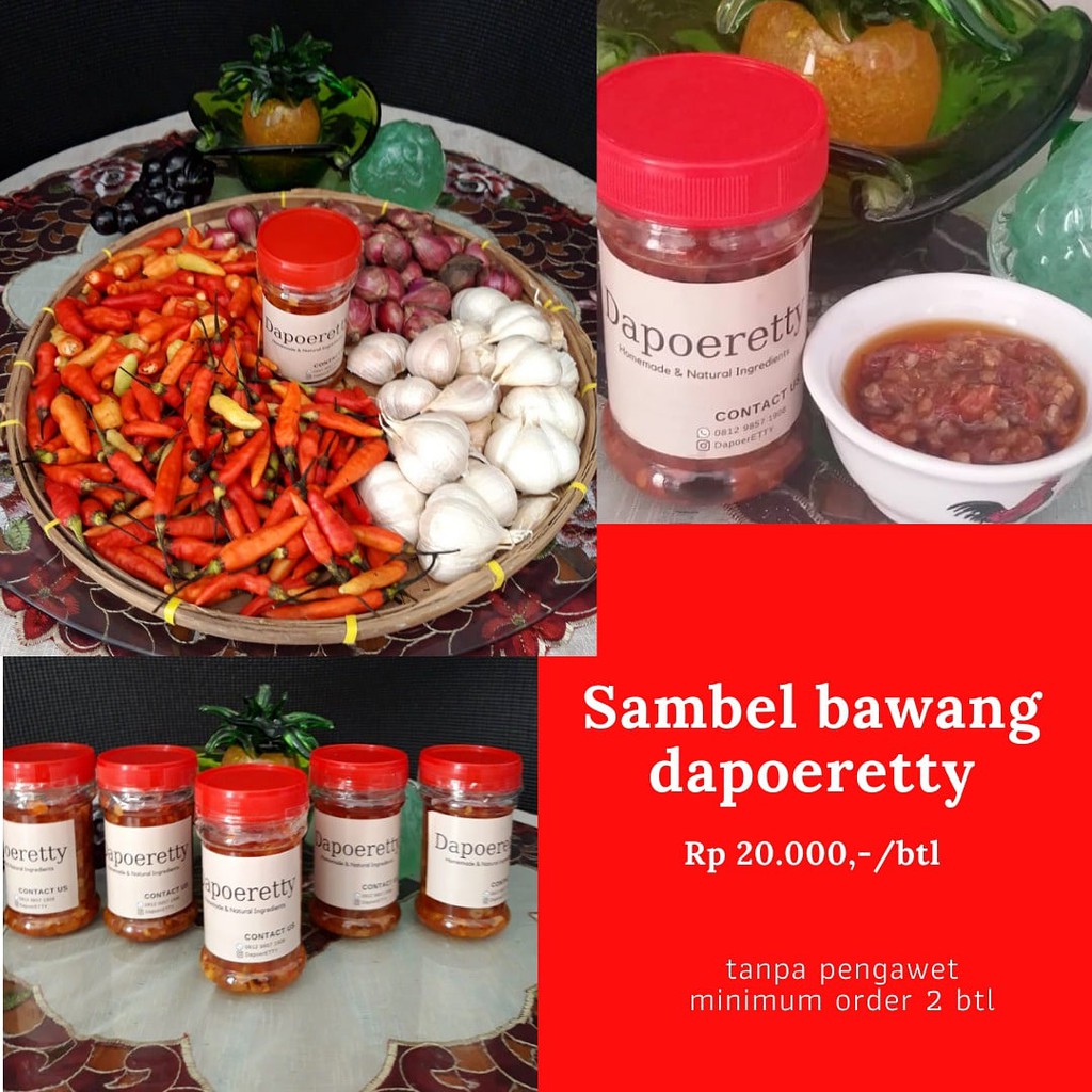 

sambal bawang Dapoeretty