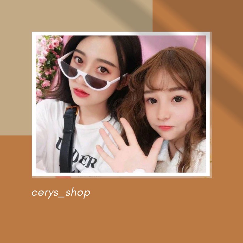 Kacamata Setengah Bingkai Stylish