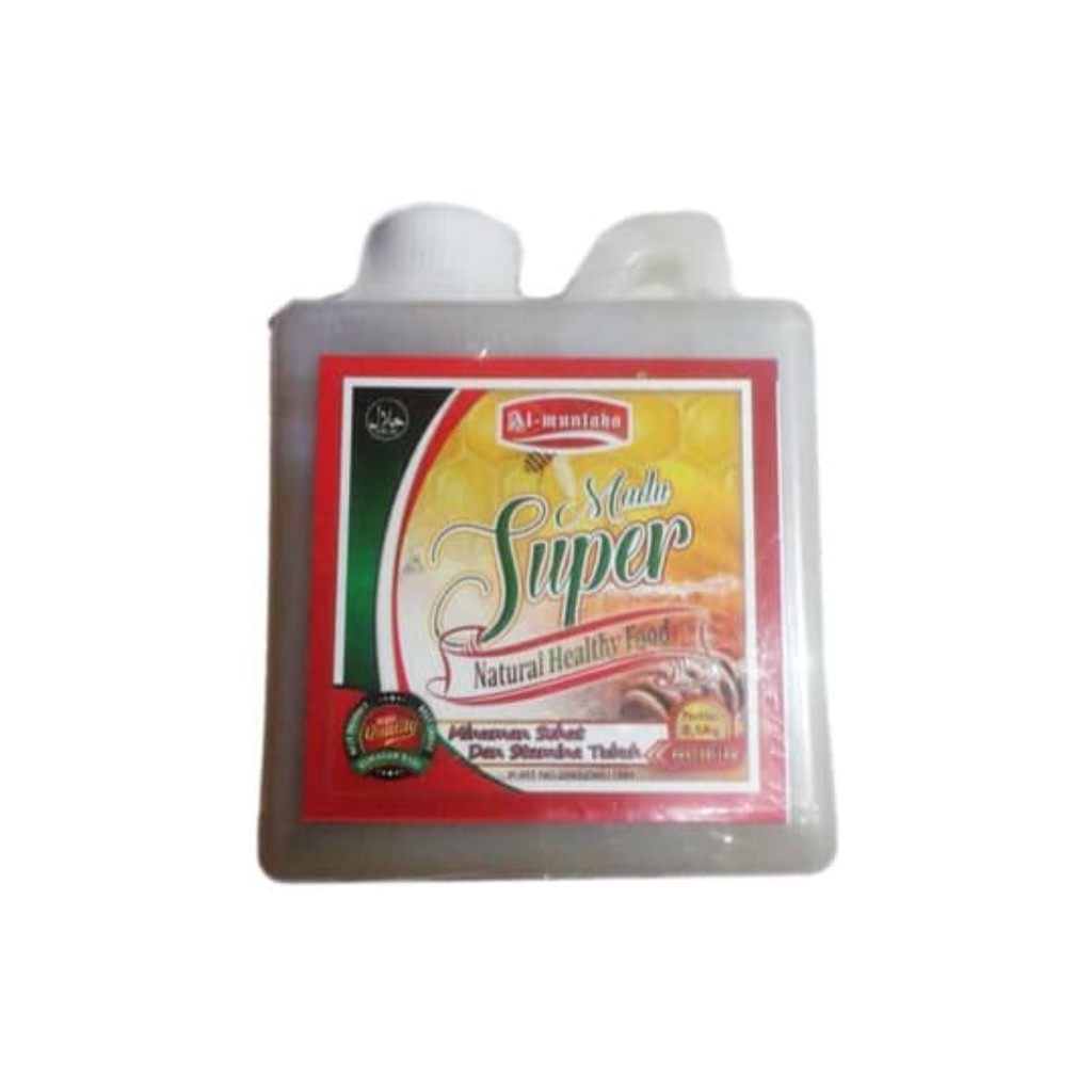 

MADU SUPER AL MUNTAHA 500gram | Madu Ternak | Madu Kesehatan