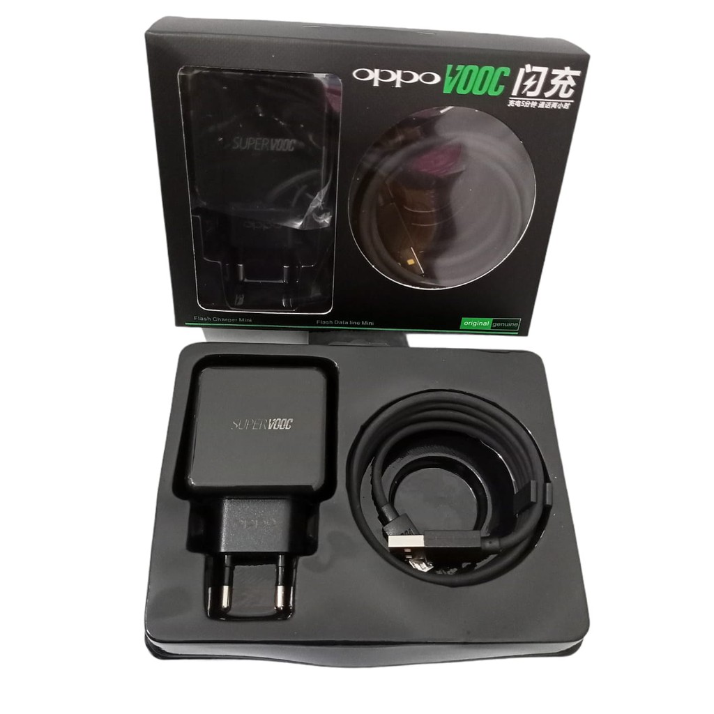 CHARGER OPPO VOOC R17 HITAM FAST CHARGING MICRO DAN TYPE C CASAN R17/R15/R11