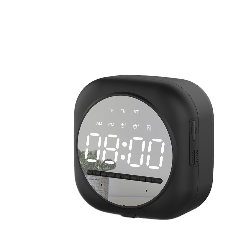 CINSEER speaker jam bluetooth / mode micro SD dengan fitur alarm dan radio kode Q12 dengan 3 pilihan warna