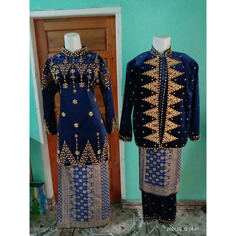 baju payet beludru