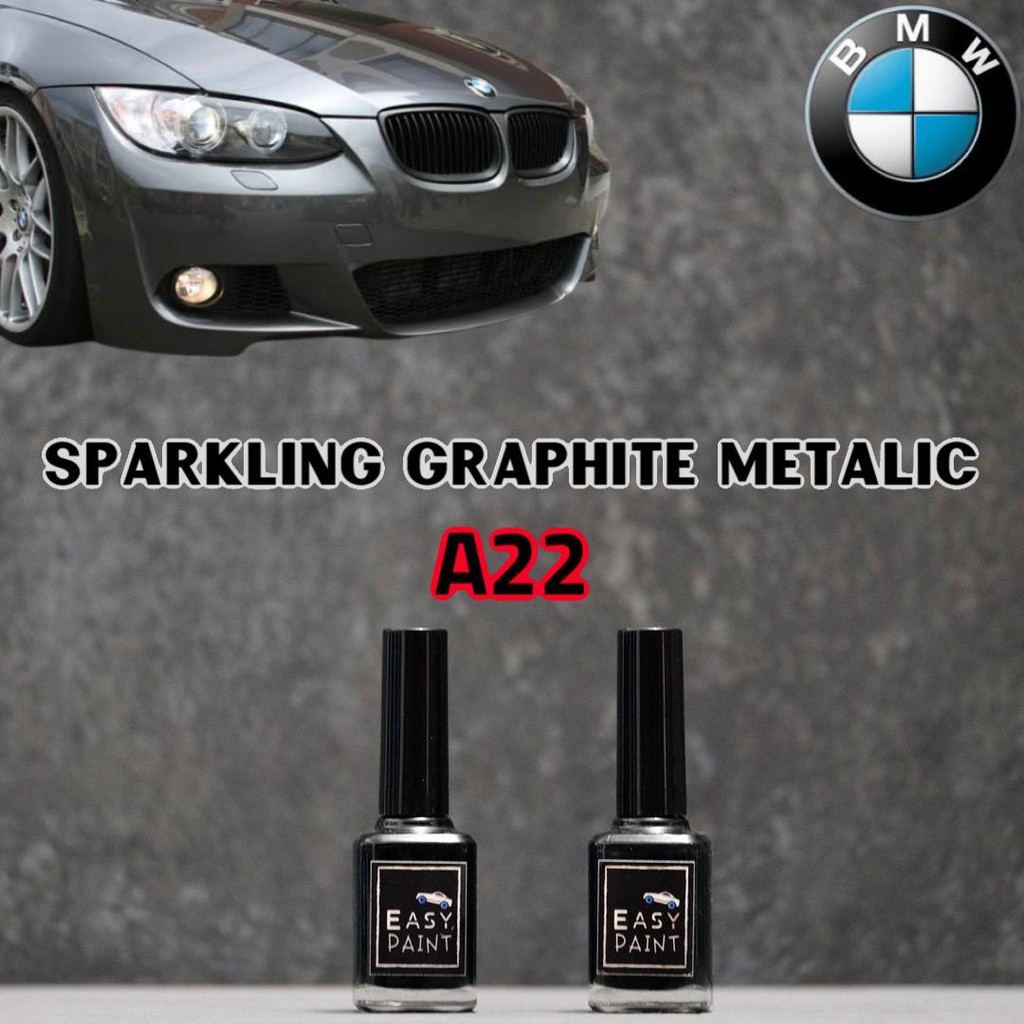 Cat Oles Sparkling Graphit Metallic A22 BMW Dark Grey Abu Tua Metalik