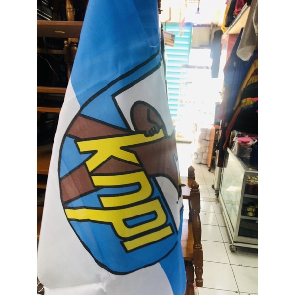 Bendera KNPI sablon 60x90 cm (100pcs)