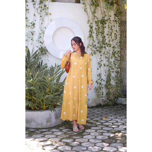 Dhia Dress Yellow