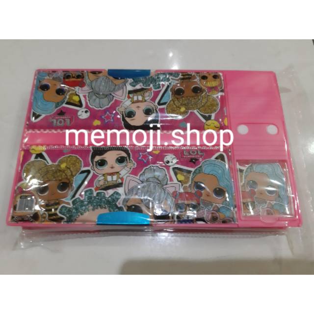

Pencil Case / Kotak Pensil 7803 Jumbo 4 Pintu