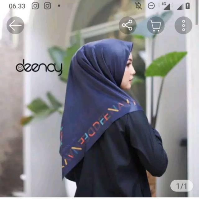 deenay scarves ori diara navy