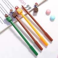 

Pena Fancy Cair Motif Super Mario Bross Pulpen Pulpen Supermario