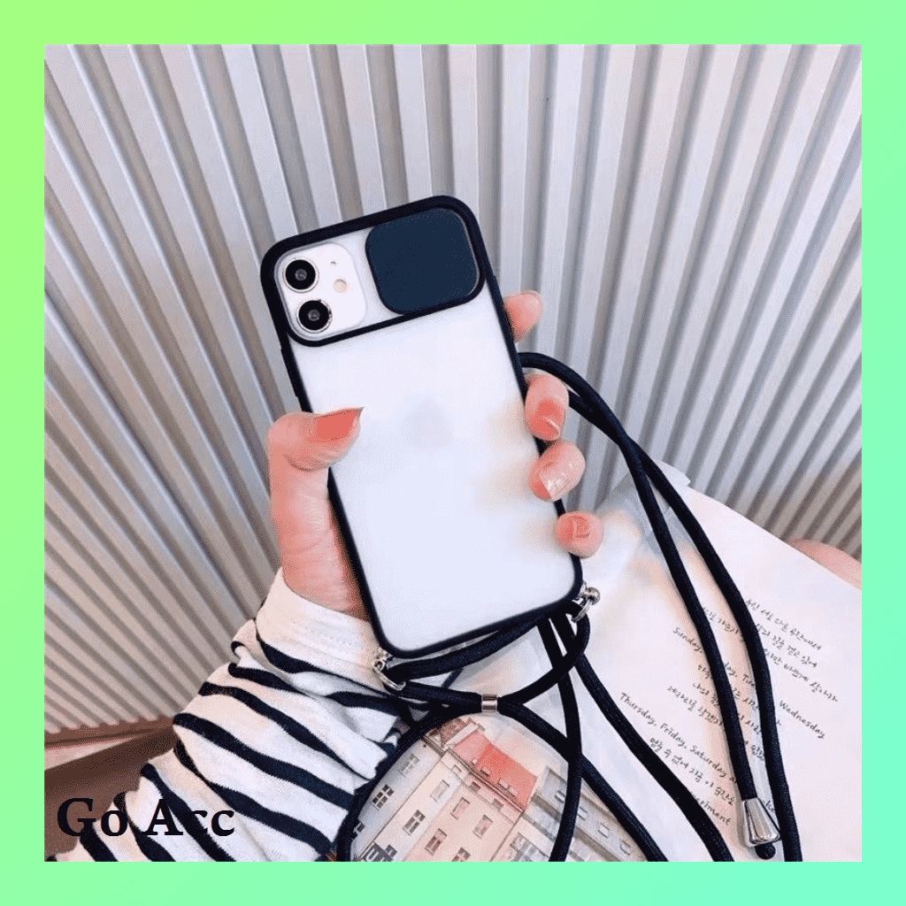 Window Softcase + Sling Tali ALL Type Samsung Infinix Iphone Oppo Reno