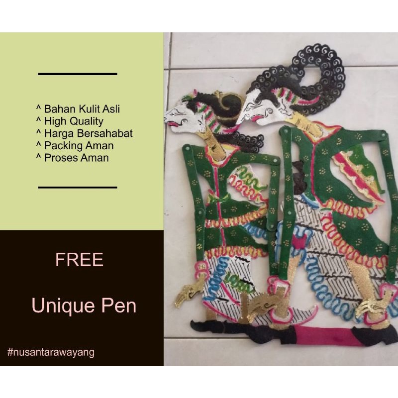 Wayang Kulit Kamajaya Kamaratih Standar Dalang