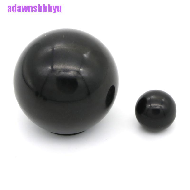 Mur M4 / M5 / M6 / M8 / M10 / M12 Bentuk Bola Bahan Plastik Warna Hitam