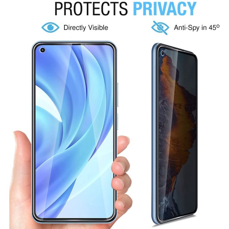 Tempered Glass Anti Spy Oppo Reno5 4G 5G TG Full Layar Screen Protector Premium