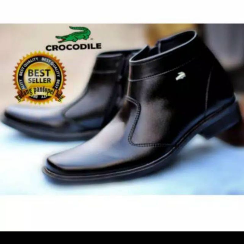 Sepatu pdh sleting dop