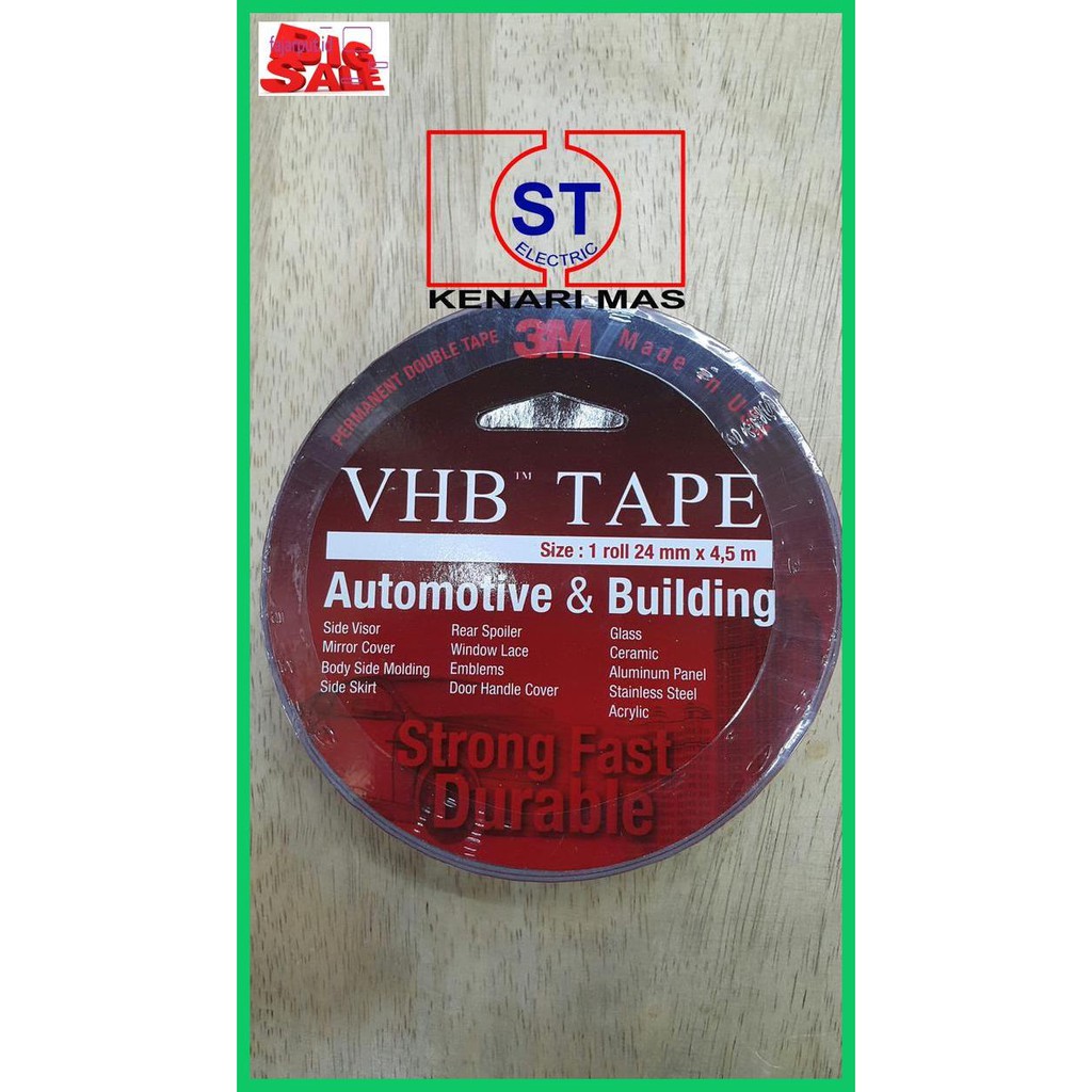 

35G7Gu0- Double / Doble Tape Foam 3M Vhb Besar 24Mm Uy7Ty5R-