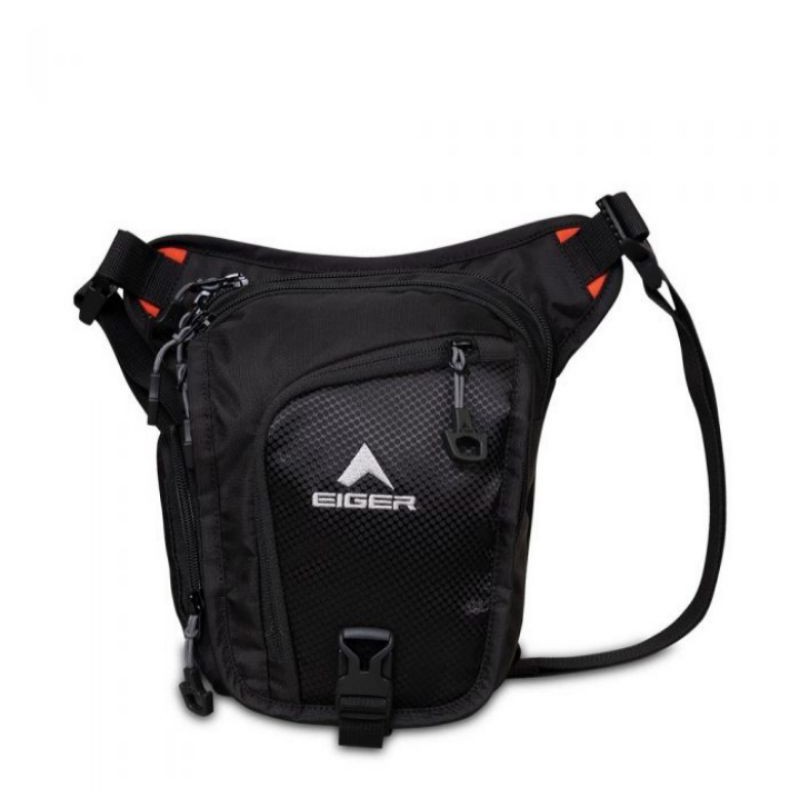 Tas selempang waist bag Z-Legpack Compressor 1F Blk Nos tas pinggang pria