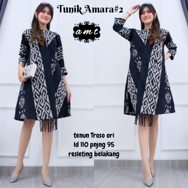 Tunik Amara tenun troso